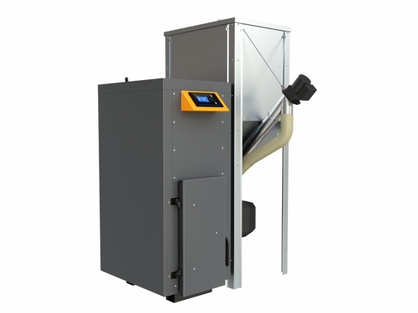 Benekov K14 boiler on a white background.